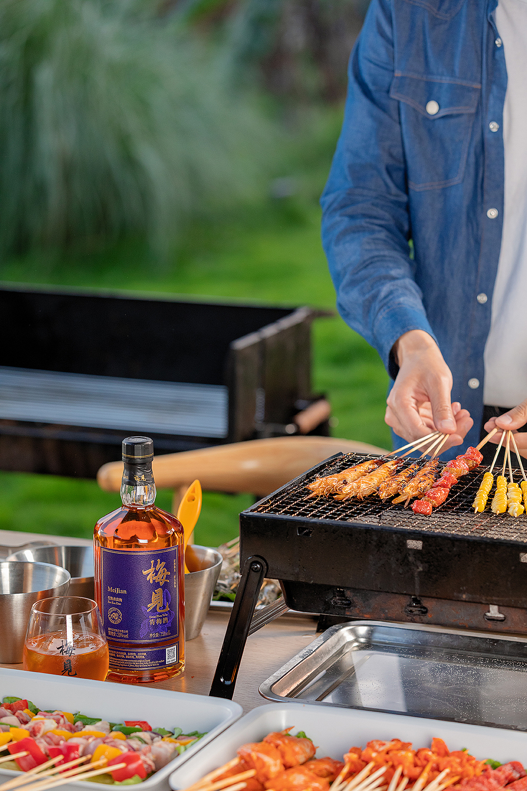 《梅見》燒烤拍攝（圖ZMzU4NjQ2NjY0） - 產(chǎn)品攝影 - 站酷設(shè)計(jì)師山月攝影原創(chuàng)素材 - 站酷ZCOOL