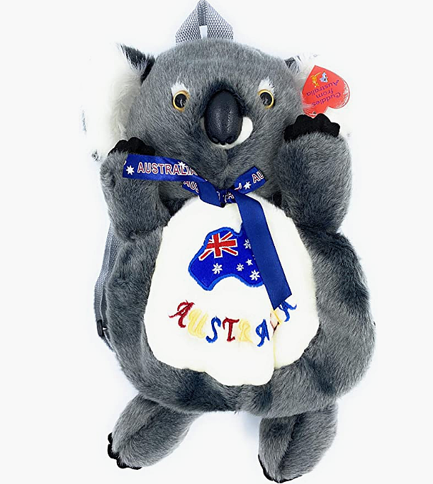 毛绒动物背包考拉