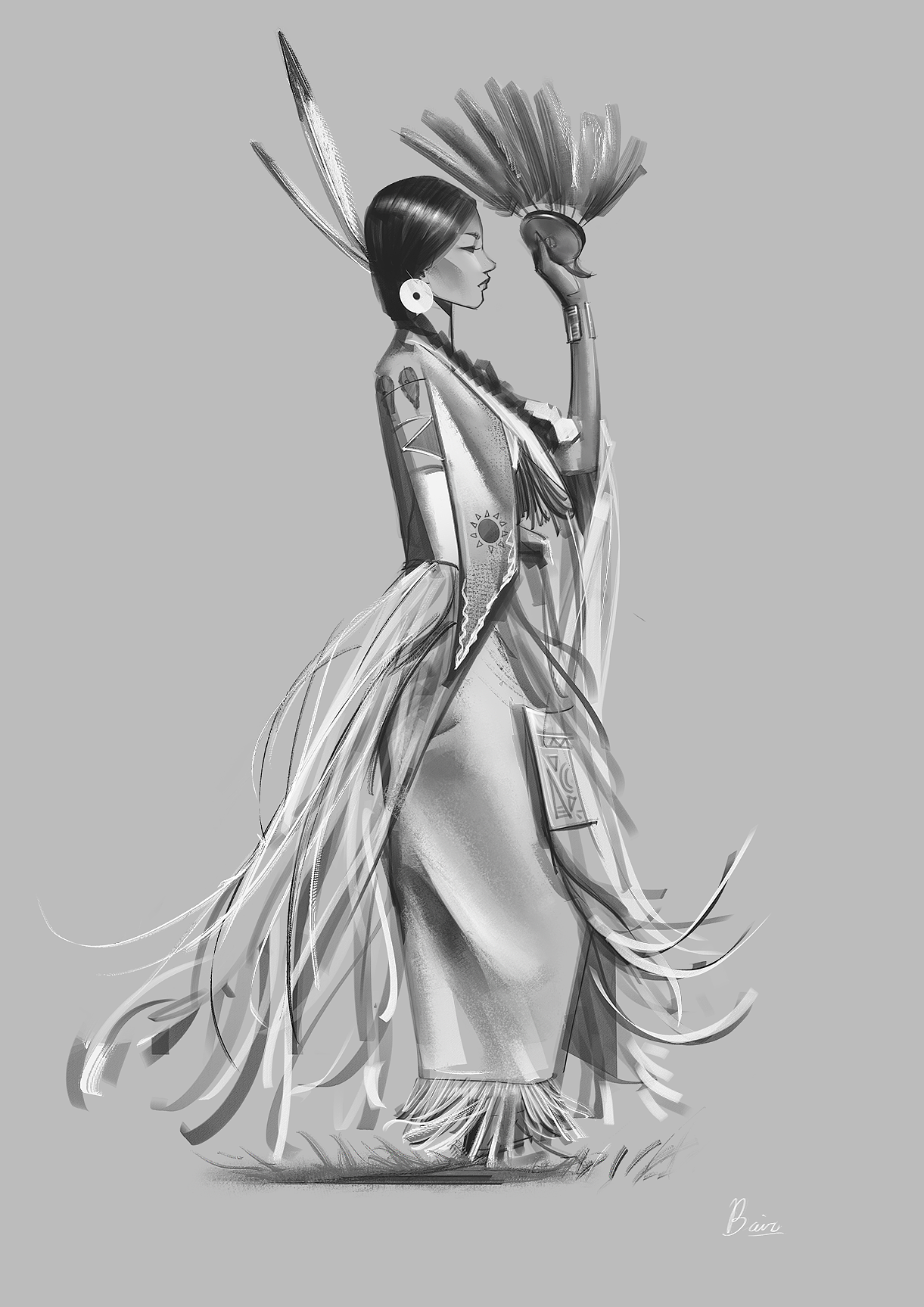 黑&白 练习（图ZMzI4MzQ4MjI4） - 游戏原画 - 站酷设计师墨rowwind原创素材 - 站酷ZCOOL