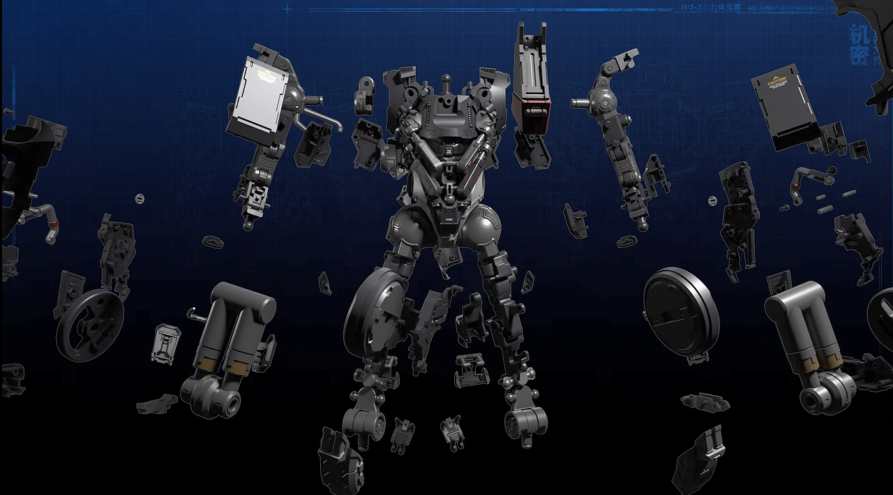 moshowtoys 至臻x级·马克重立体·破晓 拆解视频