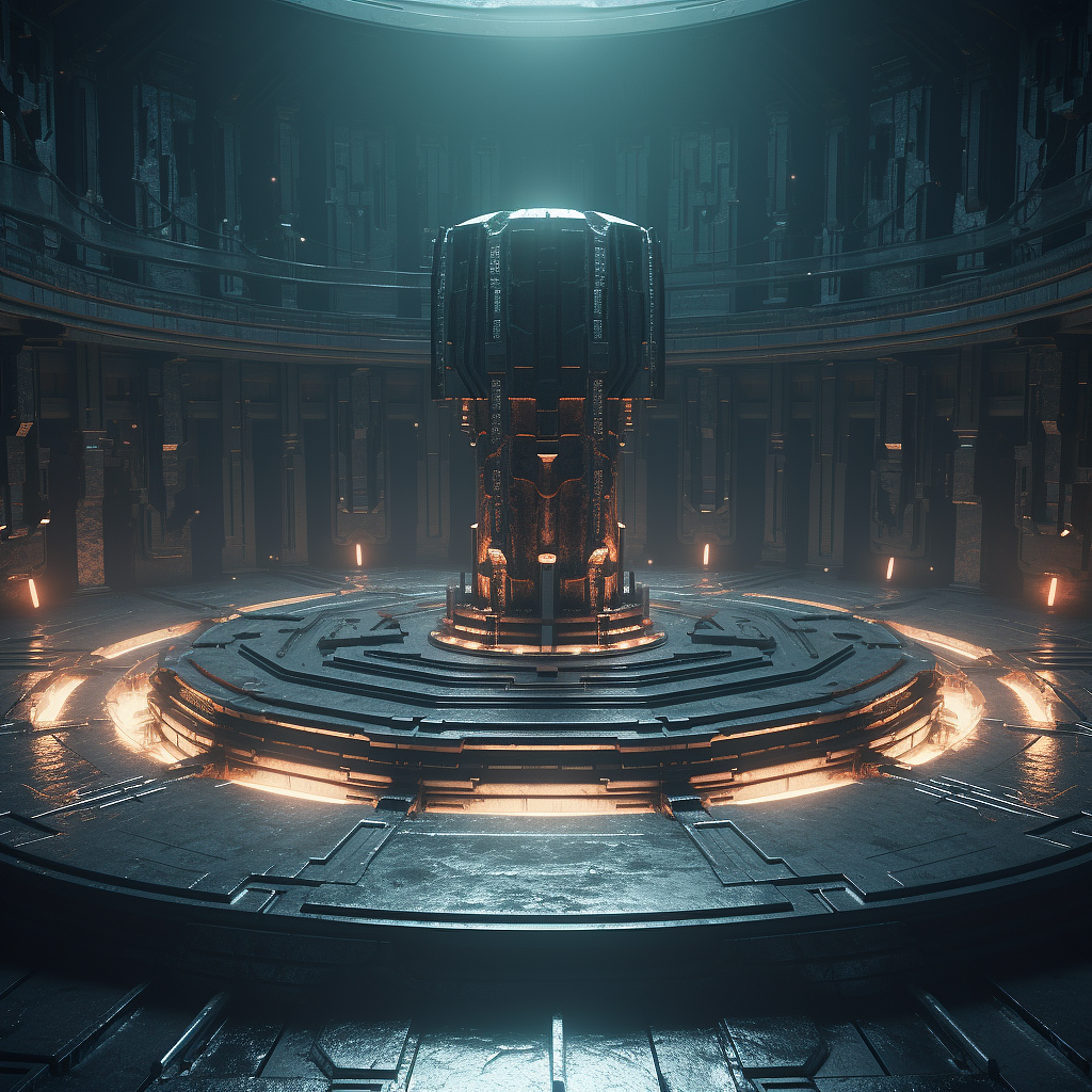 AI科技空间大场景 | 保姆教程（图ZMzQ5NTQ4NzU2） - 品牌 - 站酷设计师狮子白原创素材 - 站酷ZCOOL