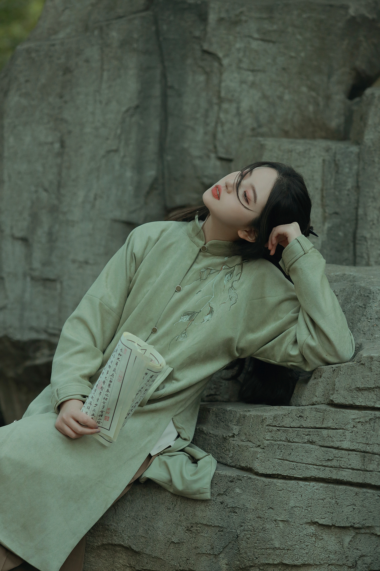 翠袖轻舞（图ZMzY0MTM4MTI0） - 人像摄影 - 站酷设计师芥茉在拍照原创素材 - 站酷ZCOOL