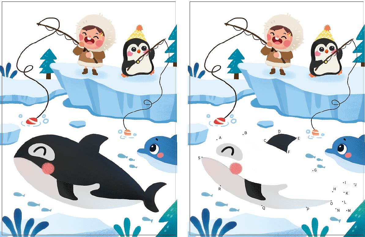 【点线成画】部分插画（图ZMzI2MTM2MzYw） - 儿童插画 - 站酷设计师妄想日记原创素材 - 站酷ZCOOL