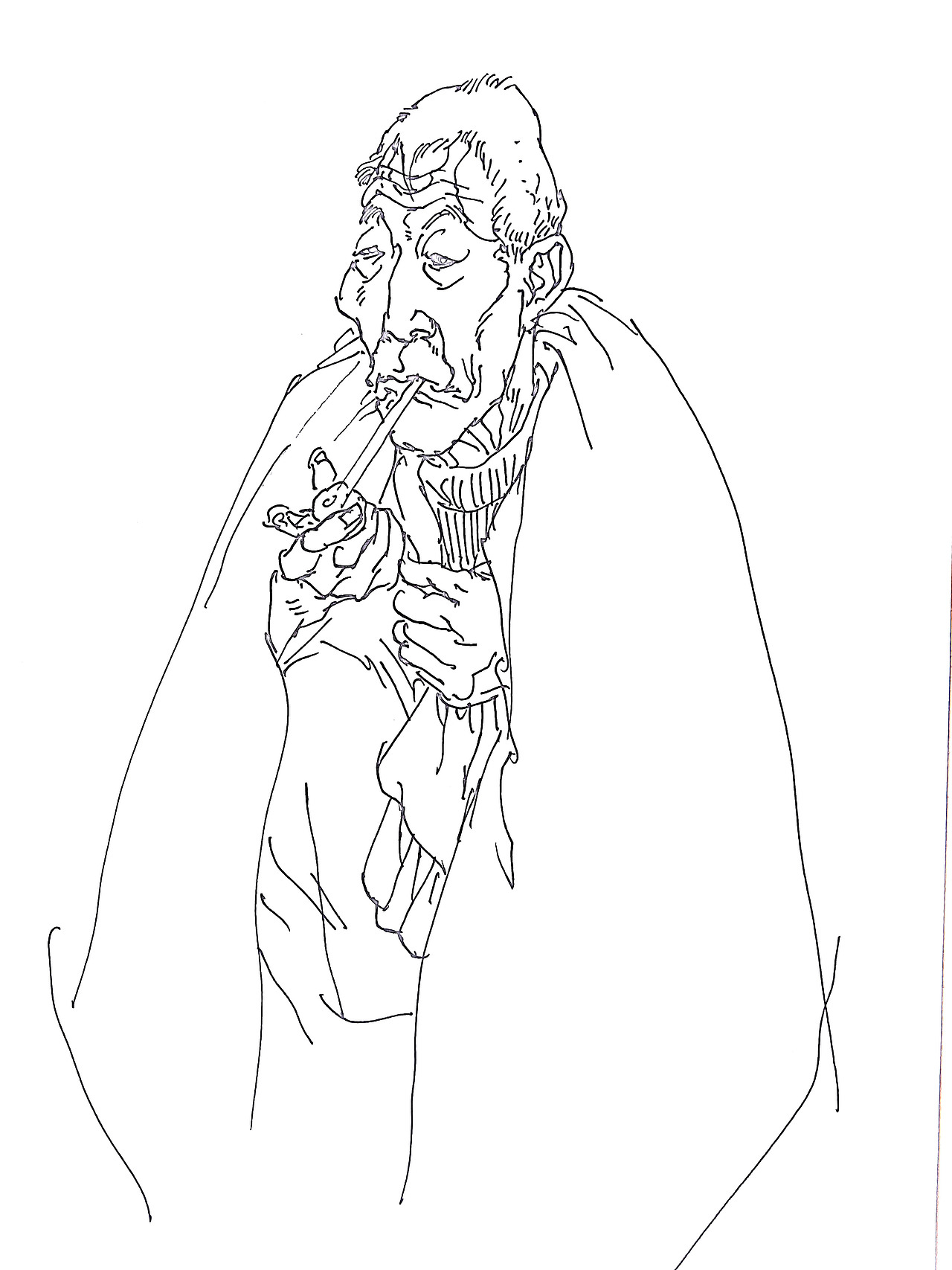 纪保超摸鱼速写