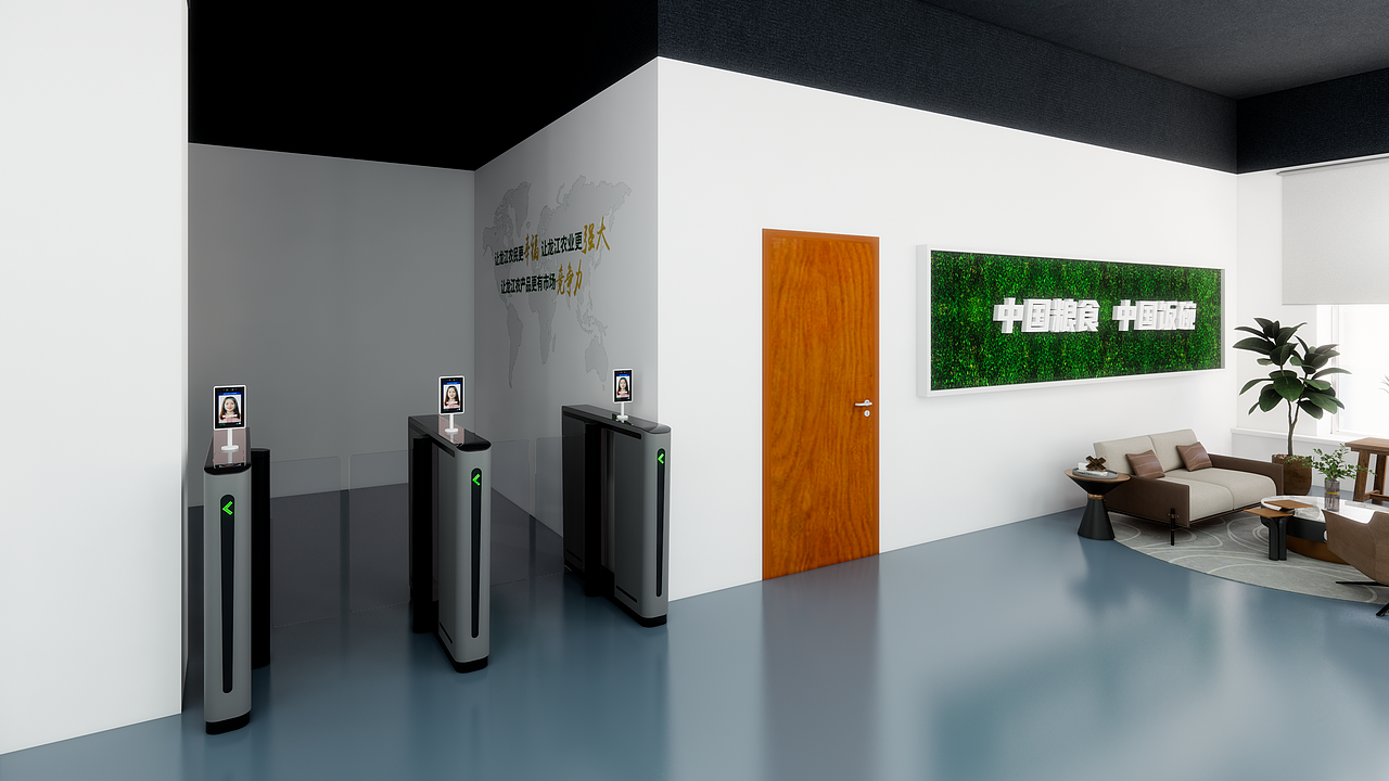 农业展厅设计二（图ZMzY1NTcyOTY4） - 商业空间设计 - 站酷设计师小牛奔奔路人甲原创素材 - 站酷ZCOOL