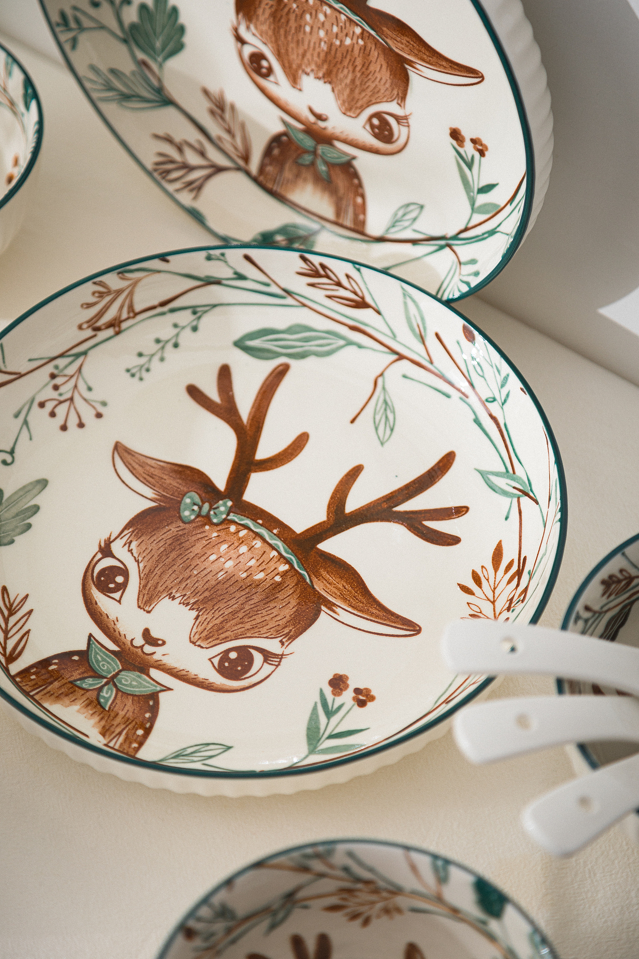 《o_love》| 盘子 | 碟子 | 碗 | 手绘 | 餐具套装