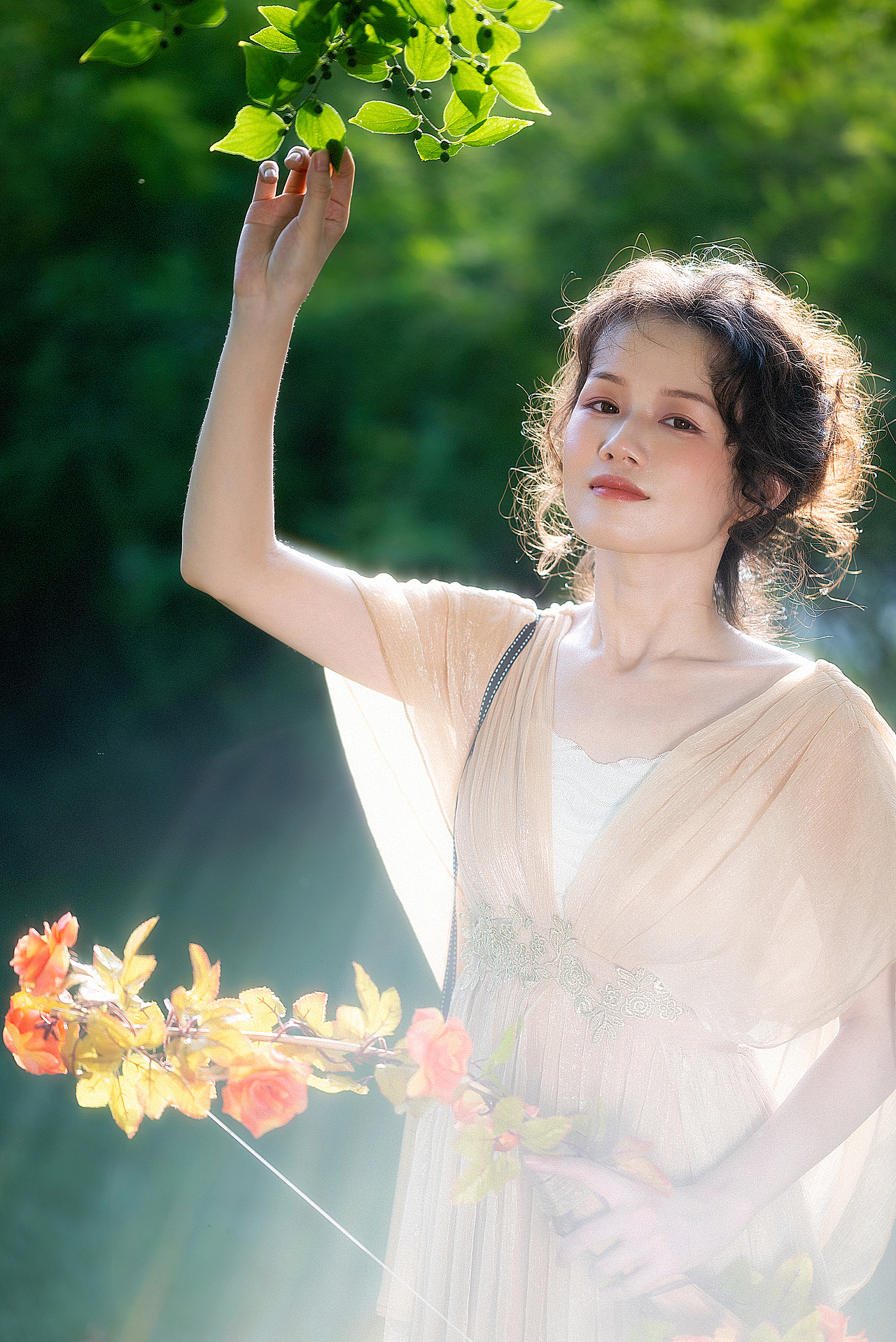 “星光杳杳 晚风慢慢”希腊女神写真