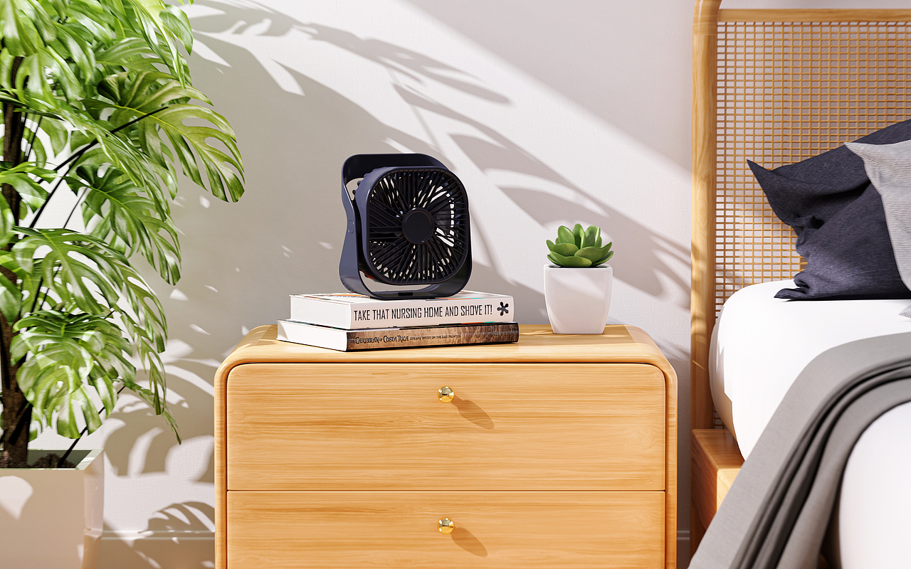 【季度节选】 桌面小风扇 And 光影练习