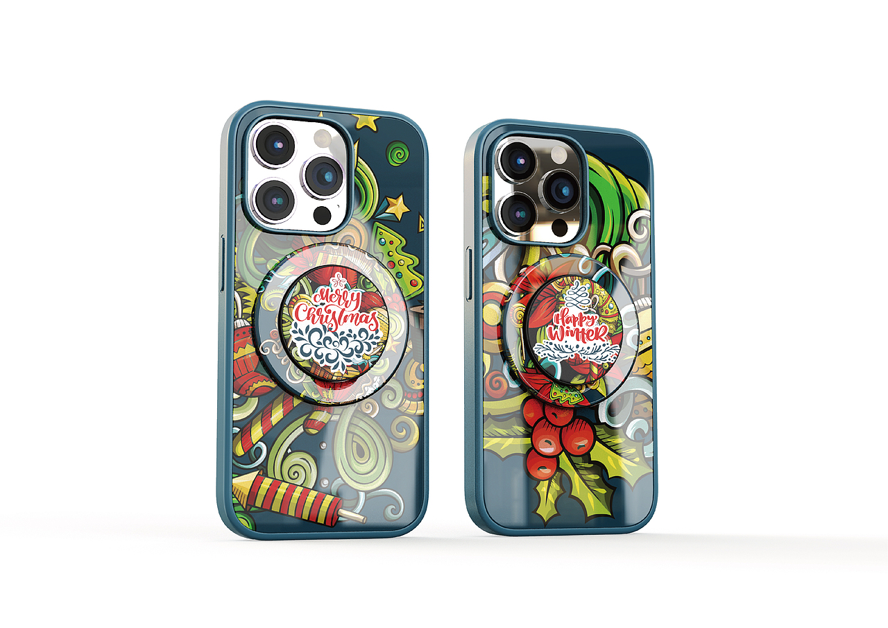 原创怪兽兔IP第6弹插画设计(圣诞系列)