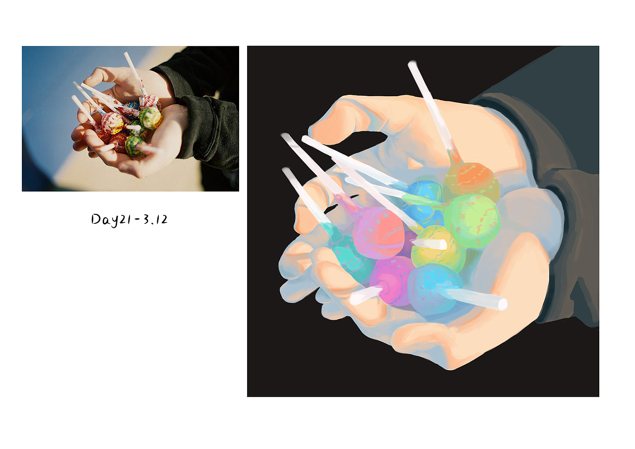 色彩派对30天 day22（图ZMzM2MjI5MDg0） - 创作习作 - 站酷设计师磨牙布原创素材 - 站酷ZCOOL
