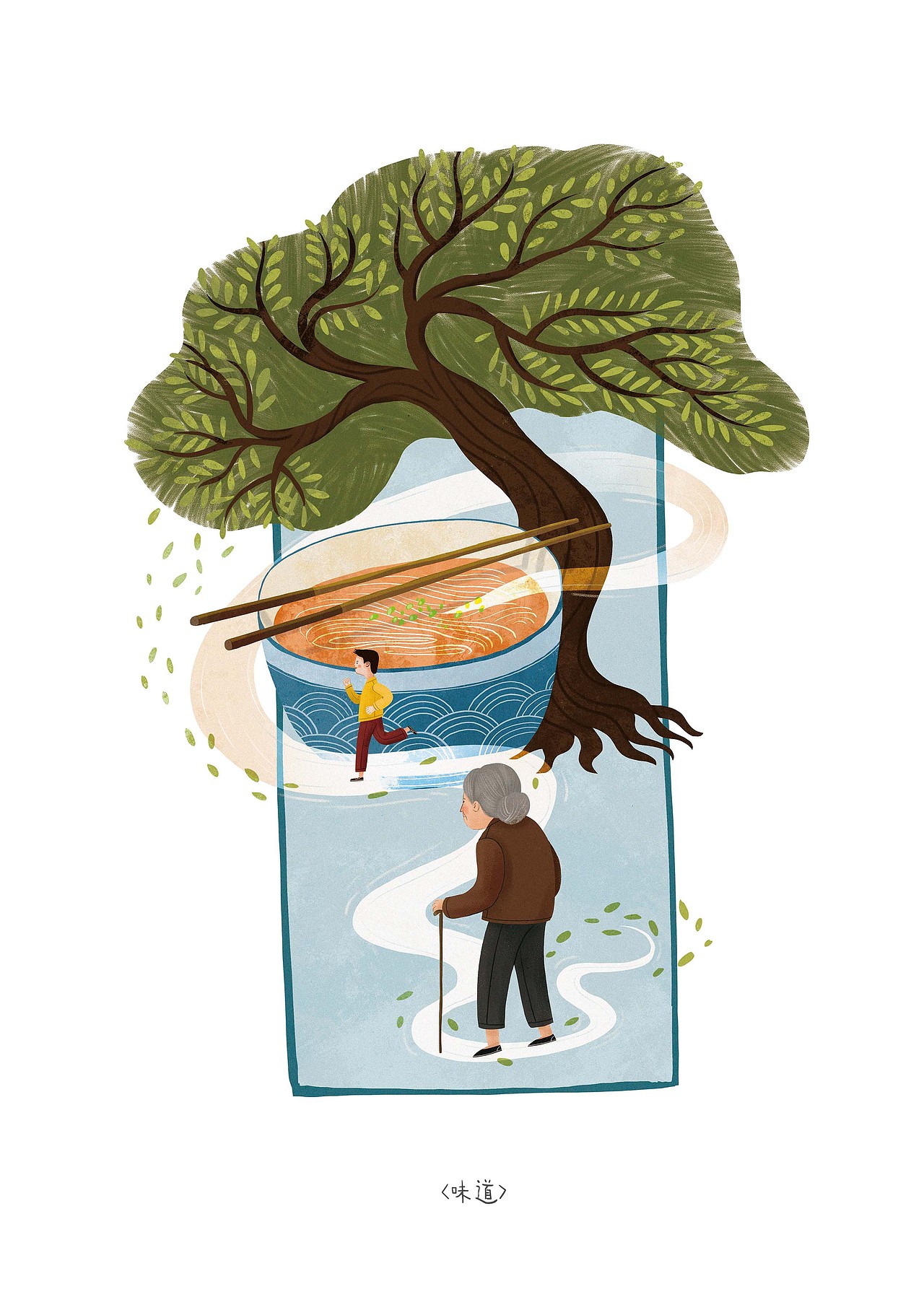 《青年文摘》内文插图2023集合（图ZMzU5ODA2MjU2） - 商业插画 - 站酷设计师与鱼Yuyu原创素材 - 站酷ZCOOL