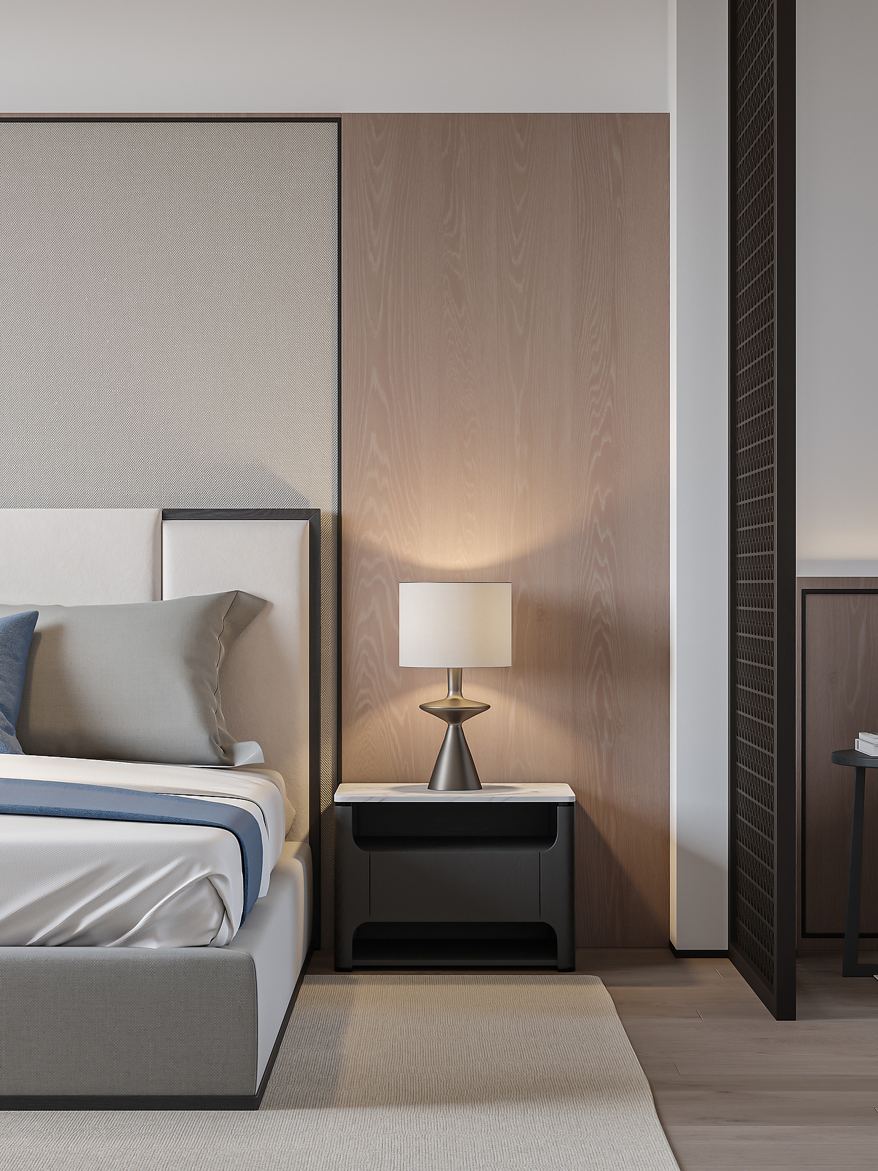 新中式别墅渲染作品