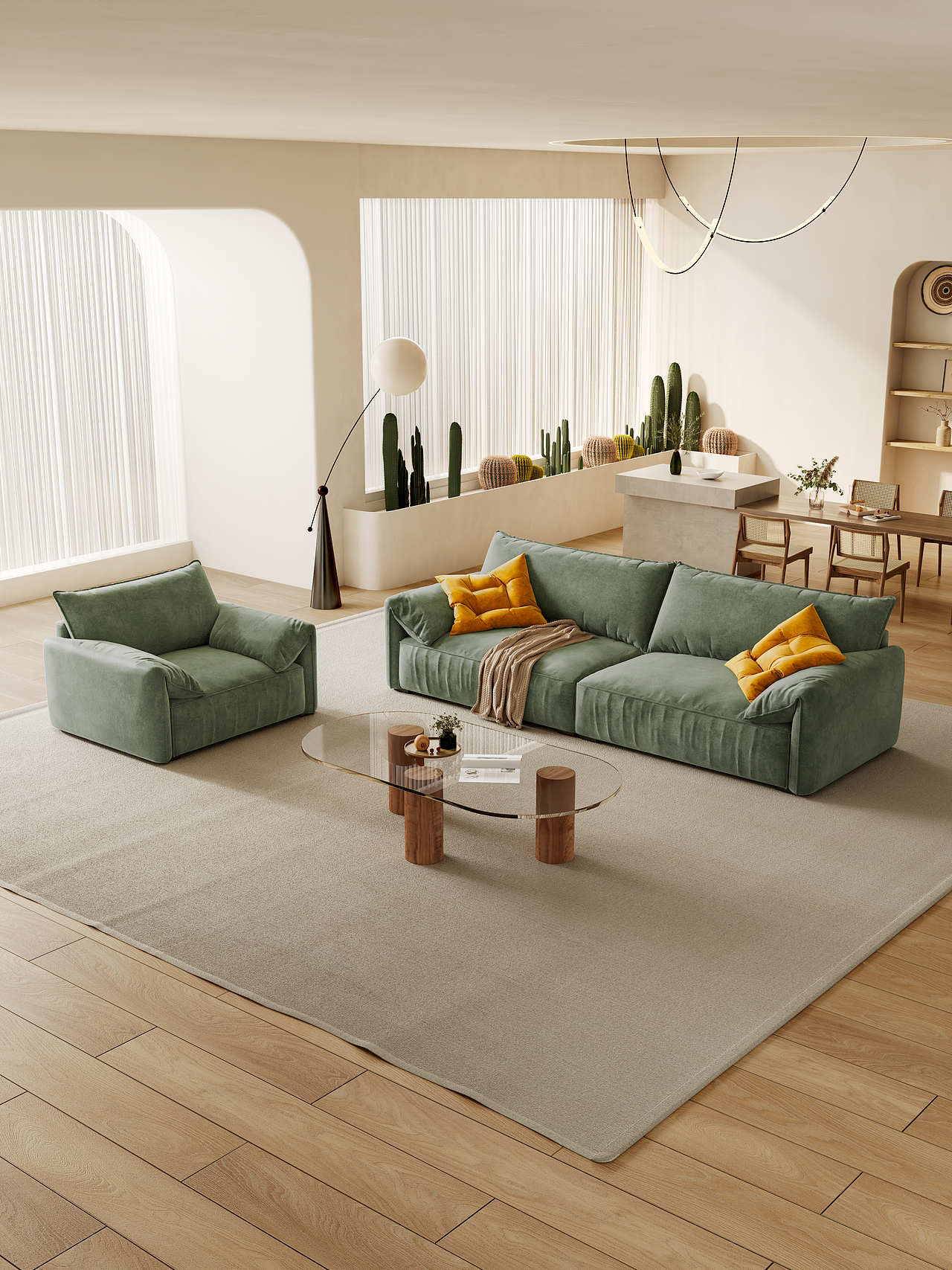 【家具效果图】3d家居效果图