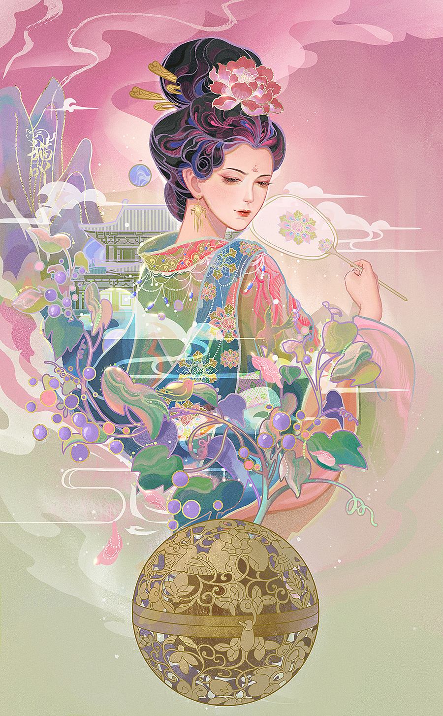 2022插画合集（图ZMzI3ODIwMzg0） - 商业插画 - 站酷设计师猫吖77原创素材 - 站酷ZCOOL