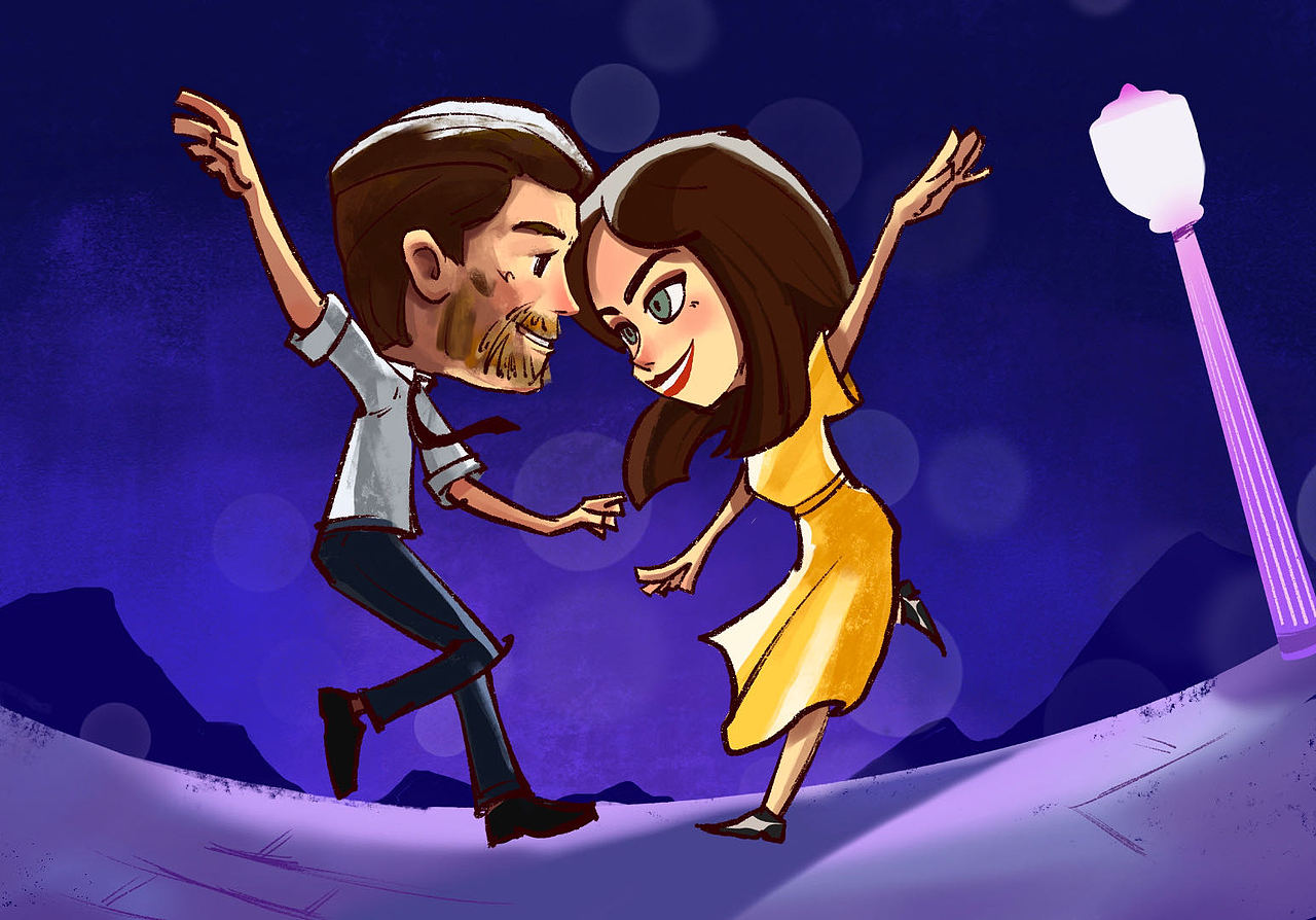 画师繁星2.0第八期第3周|《LALA LAND》2.0（图ZMzU4ODA0MDU2） - 绘本 - 站酷设计师燧明国的瑟尔原创素材 - 站酷ZCOOL