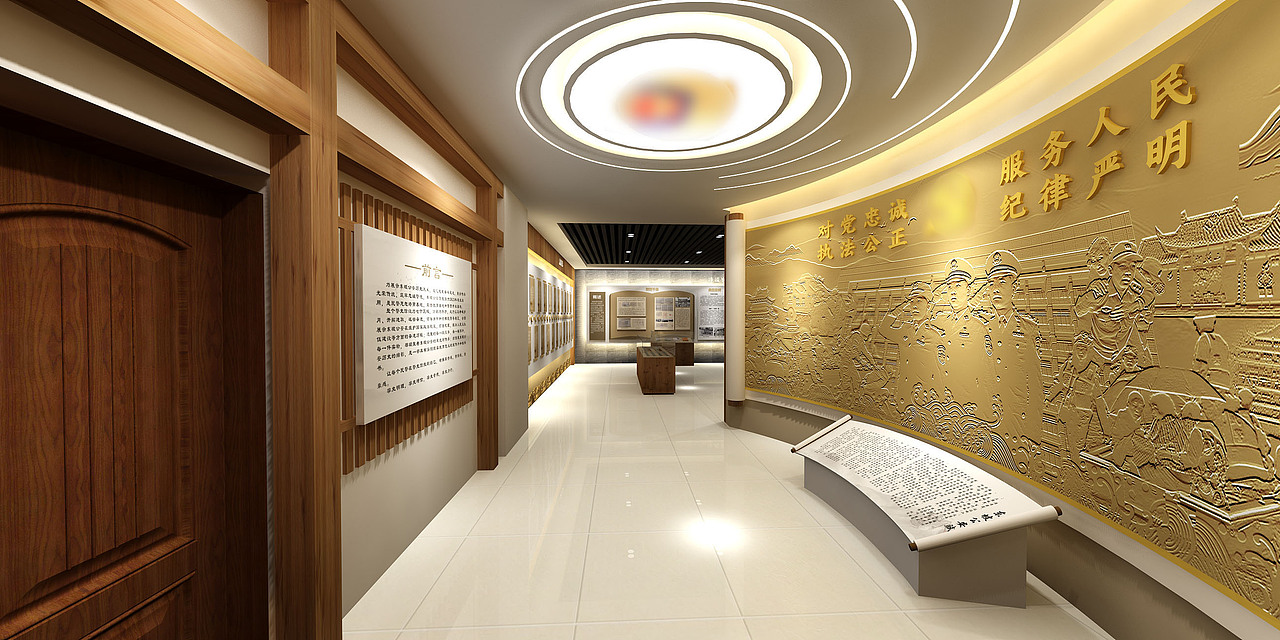 某區(qū)警史館建設(shè)展廳設(shè)計（圖ZMzI5MDkyMjYw） - 展陳設(shè)計 - 站酷設(shè)計師TIMGUO原創(chuàng)素材 - 站酷ZCOOL