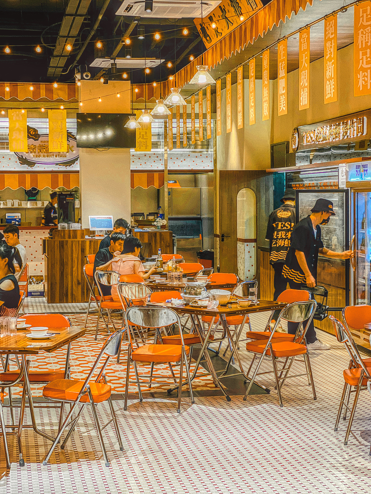 原创空间设计|yes! 也是海鲜大排档