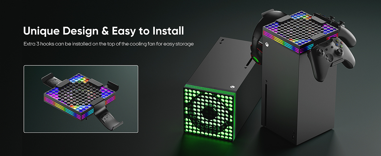 XBX横条风扇带遥控