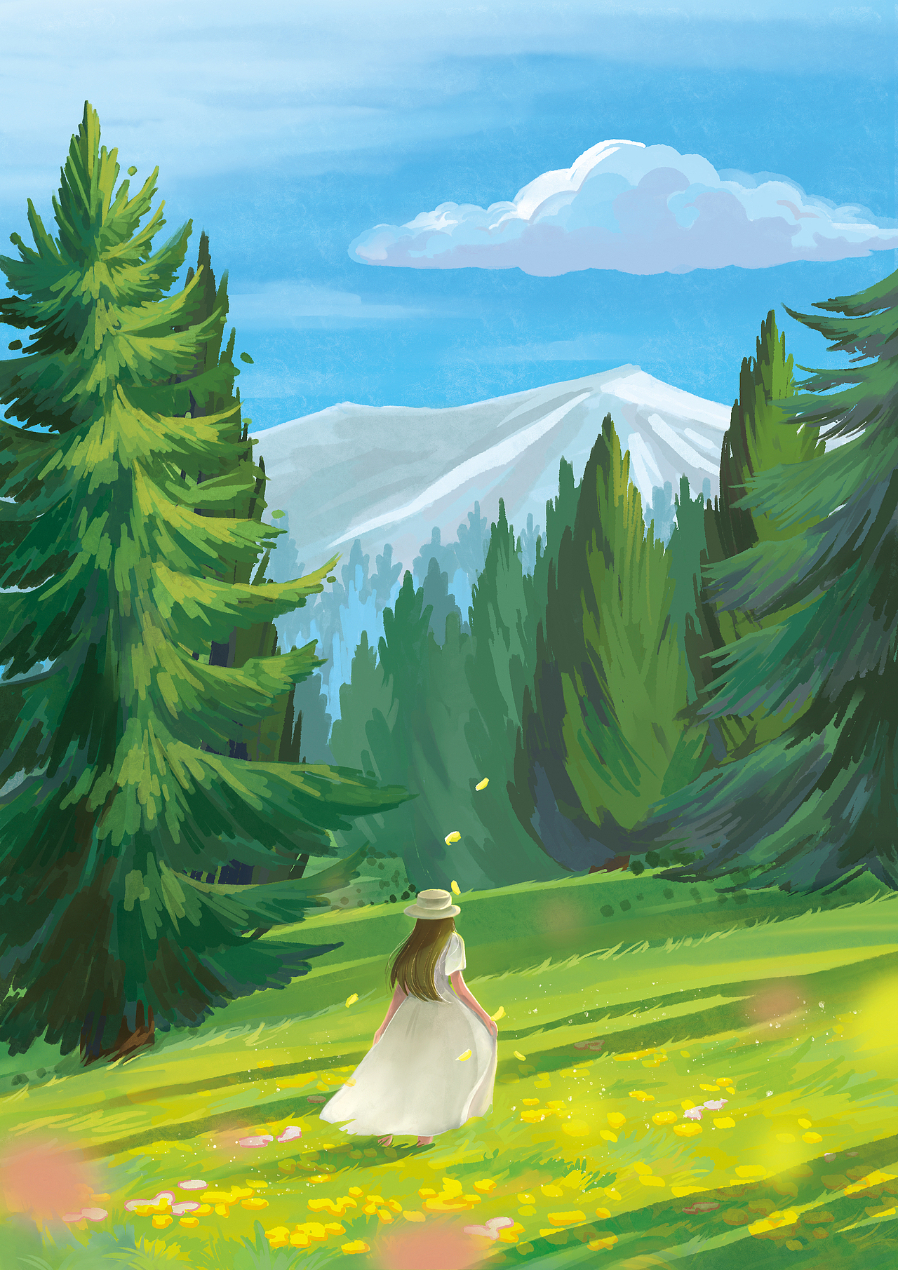 作品合集｜光影插画（图ZMzYxMzg0MjQw） - 商业插画 - 站酷设计师琥珀Seven原创素材 - 站酷ZCOOL