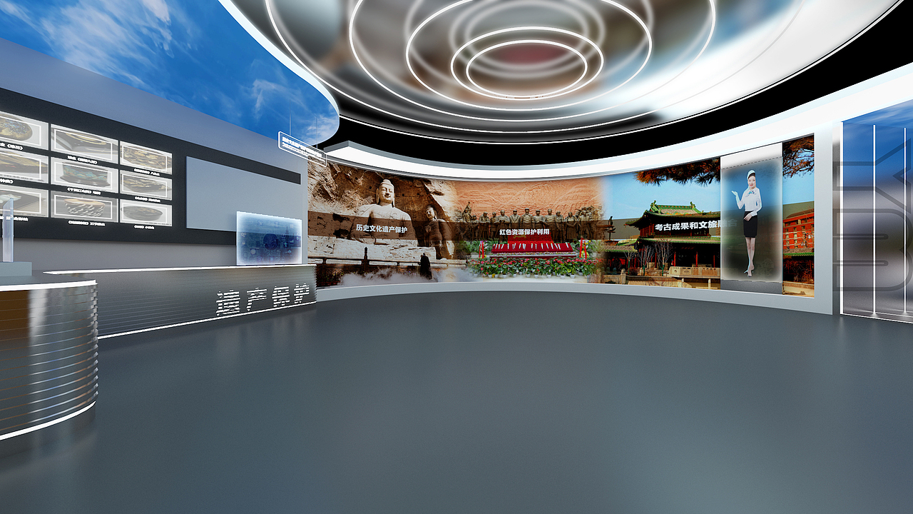 不落地展馆(图ZMzI3MzE1NjY4) - 展陈设计 - 站酷设计师YoYM设计原创素材 - 站酷ZCOOL