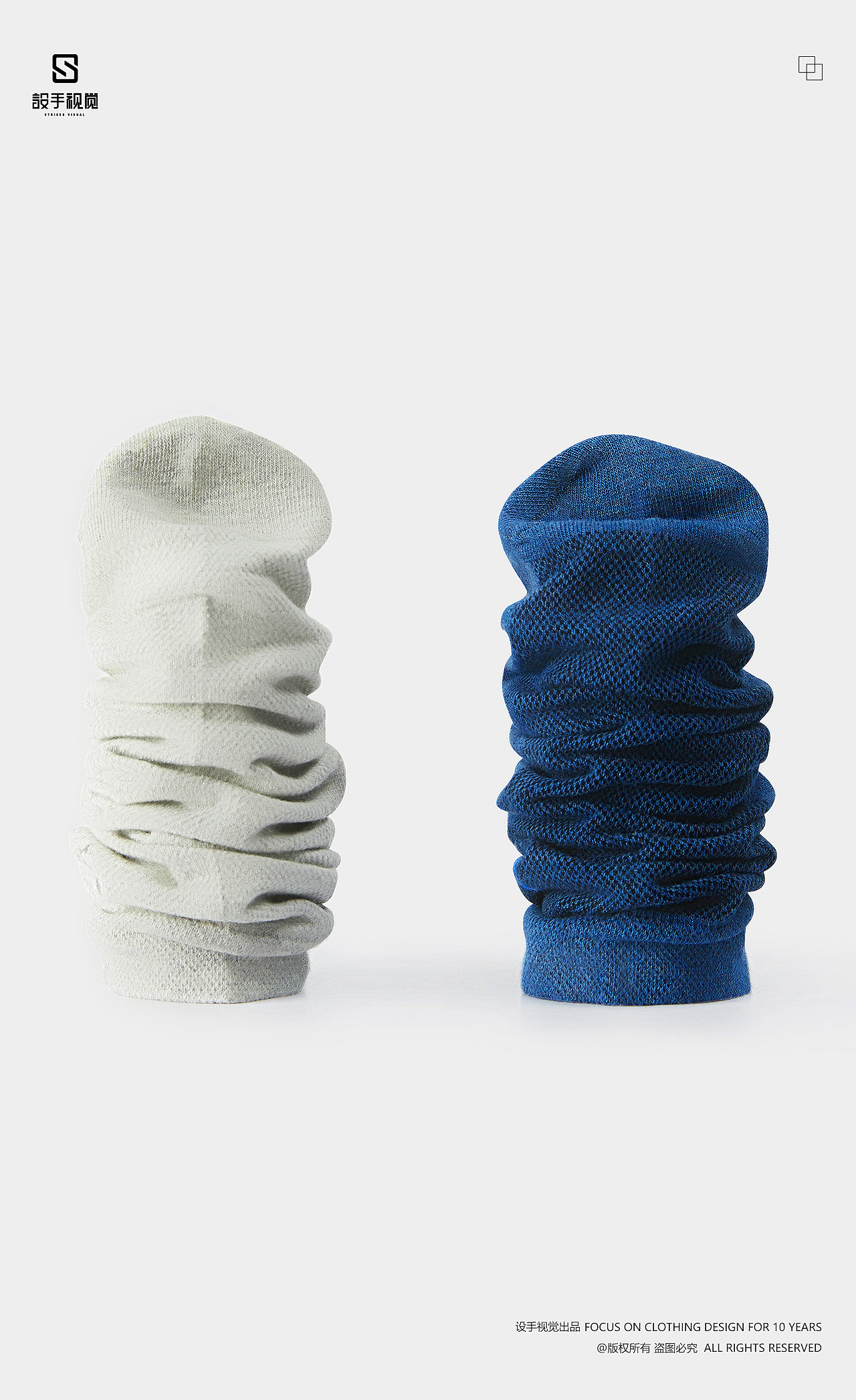 袜子拍摄 | 男袜拍照 x 电商男女休闲中筒袜子摄影修图