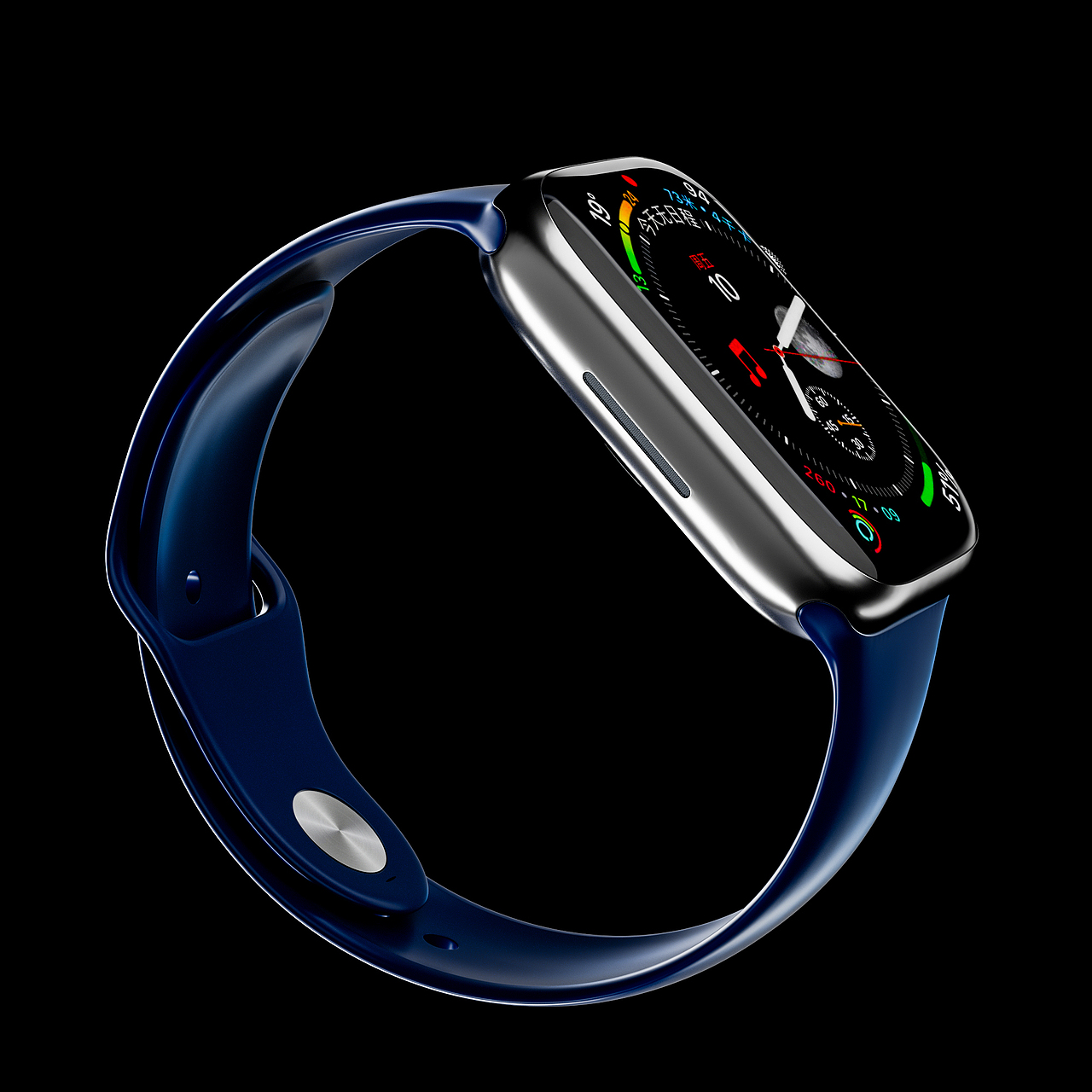 Apple Watch Series 7 丨抽空练练（图ZMzM4NjMyODAw） - 产品 - 站酷设计师Emily萱原创素材 - 站酷ZCOOL