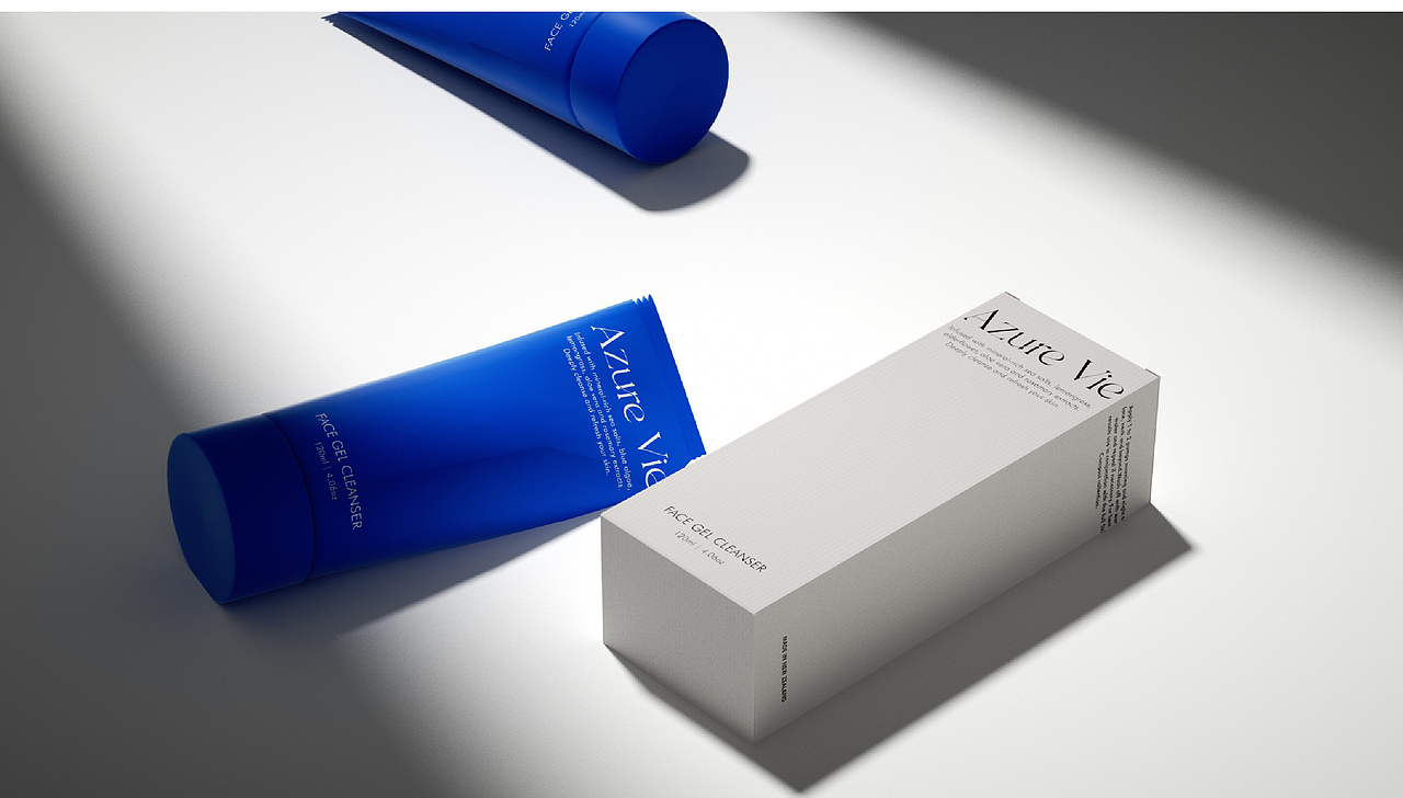 Azure Vie护肤品品牌和包装设计