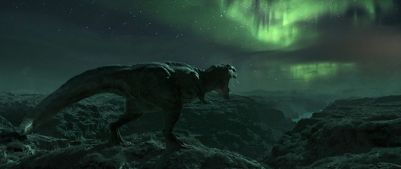 史前峡谷P极光-4K