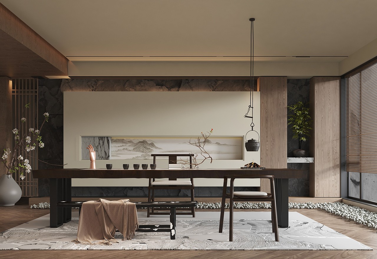 新中式茶室分享