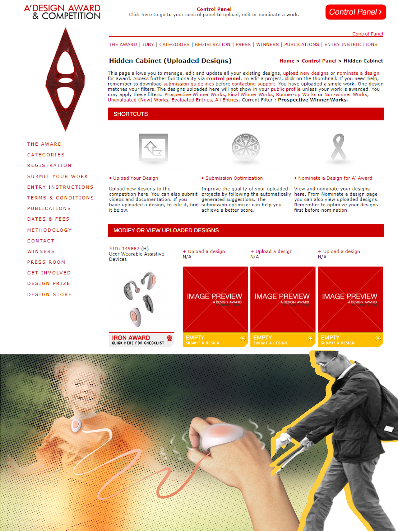 连接盲人父母和孩子的纽带