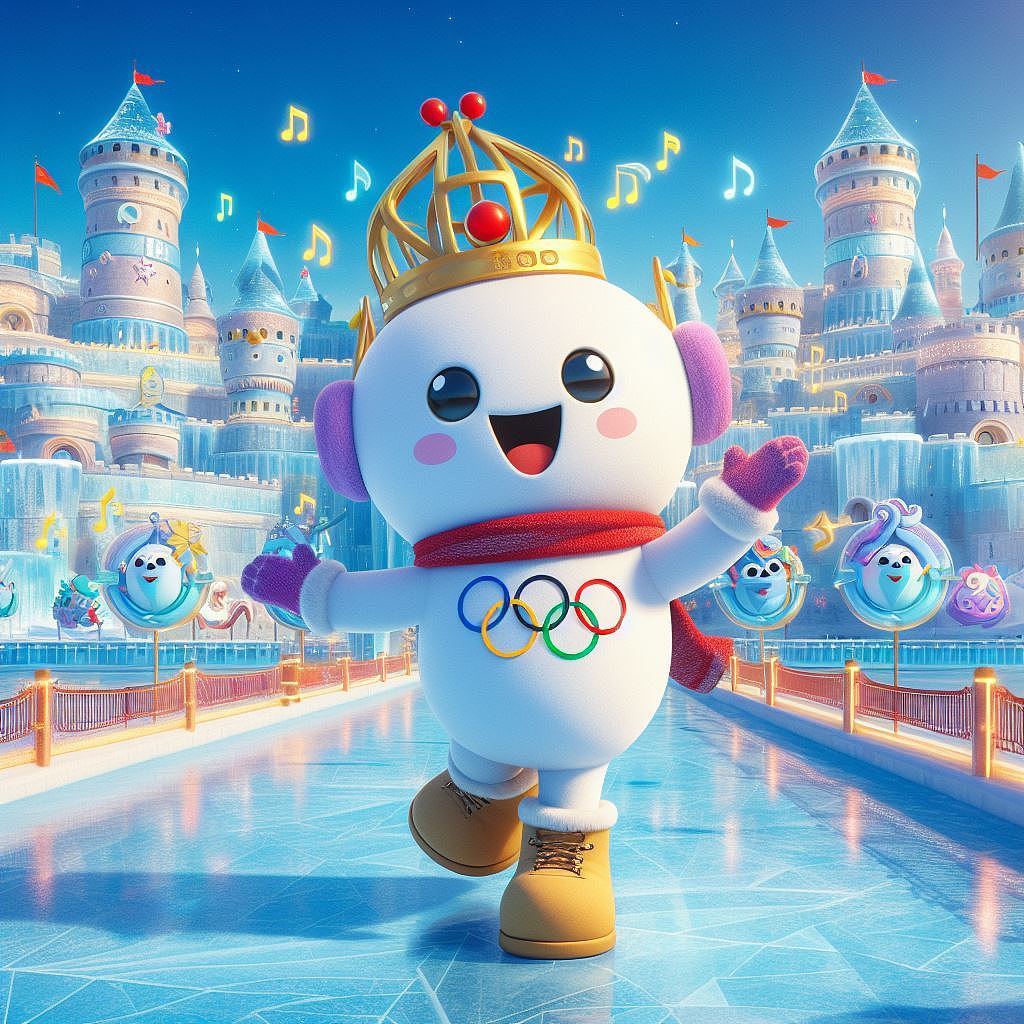 来来一组冰雪系列的AI出图吧