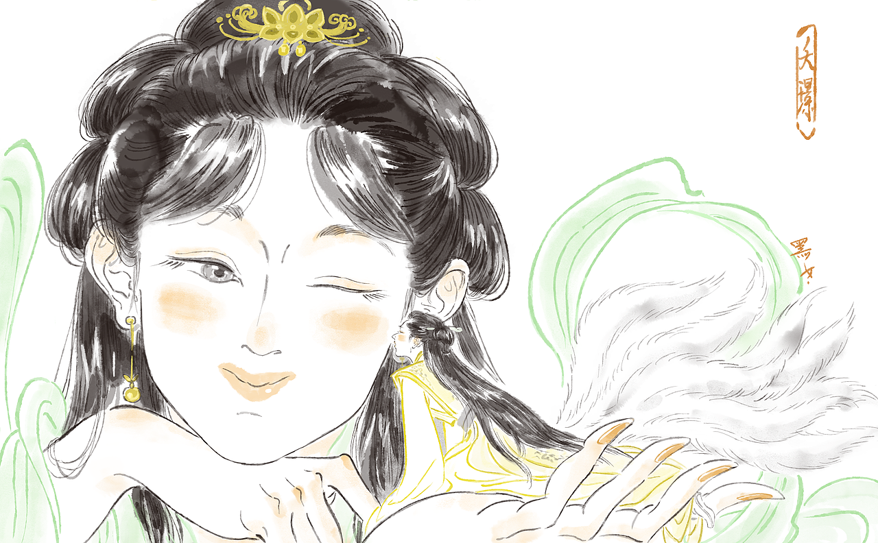 《长相思》夭璟cp脑洞图