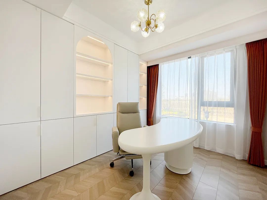 深圳装修丨120m²写意轻法式，温润精致的浪漫居所（图ZMzI1MzM0Mjc2） - 家装设计 - 站酷设计师深圳岚庭装饰原创素材 - 站酷ZCOOL