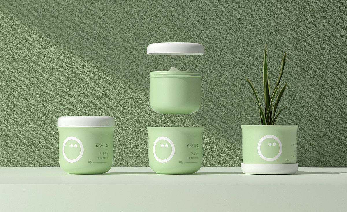 呆萌护肤包装设计