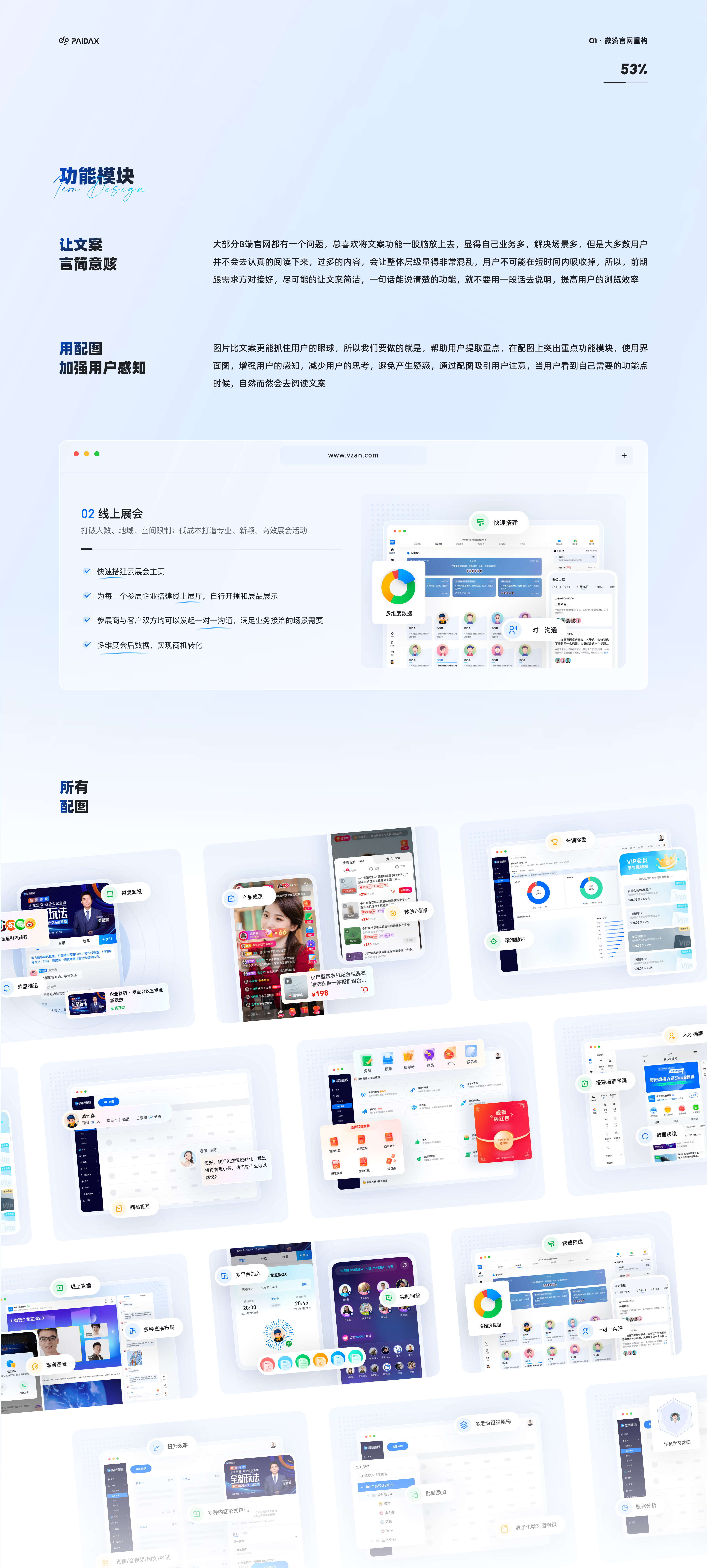 B端官网·2022微赞官网重构复盘(图ZMzI5MjM5NzY0) - APP界面 - 站酷设计师Z派大鑫原创素材 - 站酷ZCOOL