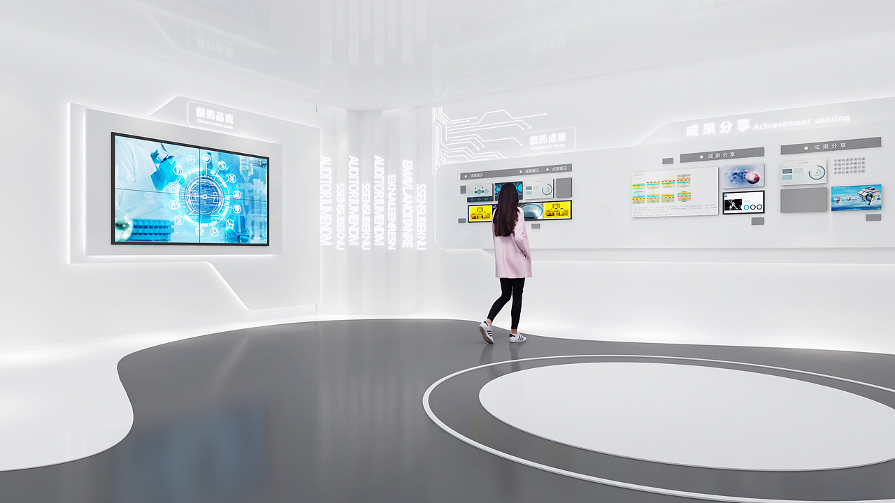 国药领域展厅（图ZMzI3NDM1Nzgw） - 展陈设计 - 站酷设计师燕子屋原创素材 - 站酷ZCOOL