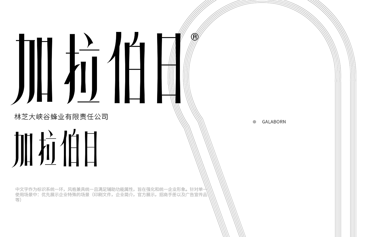 4.中文&应用延展 |GALABORN品牌识别手册