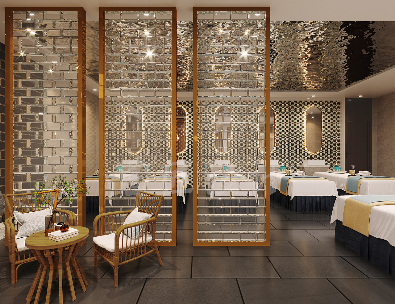 浴场设计——看的我都想泡个澡了,美到爆