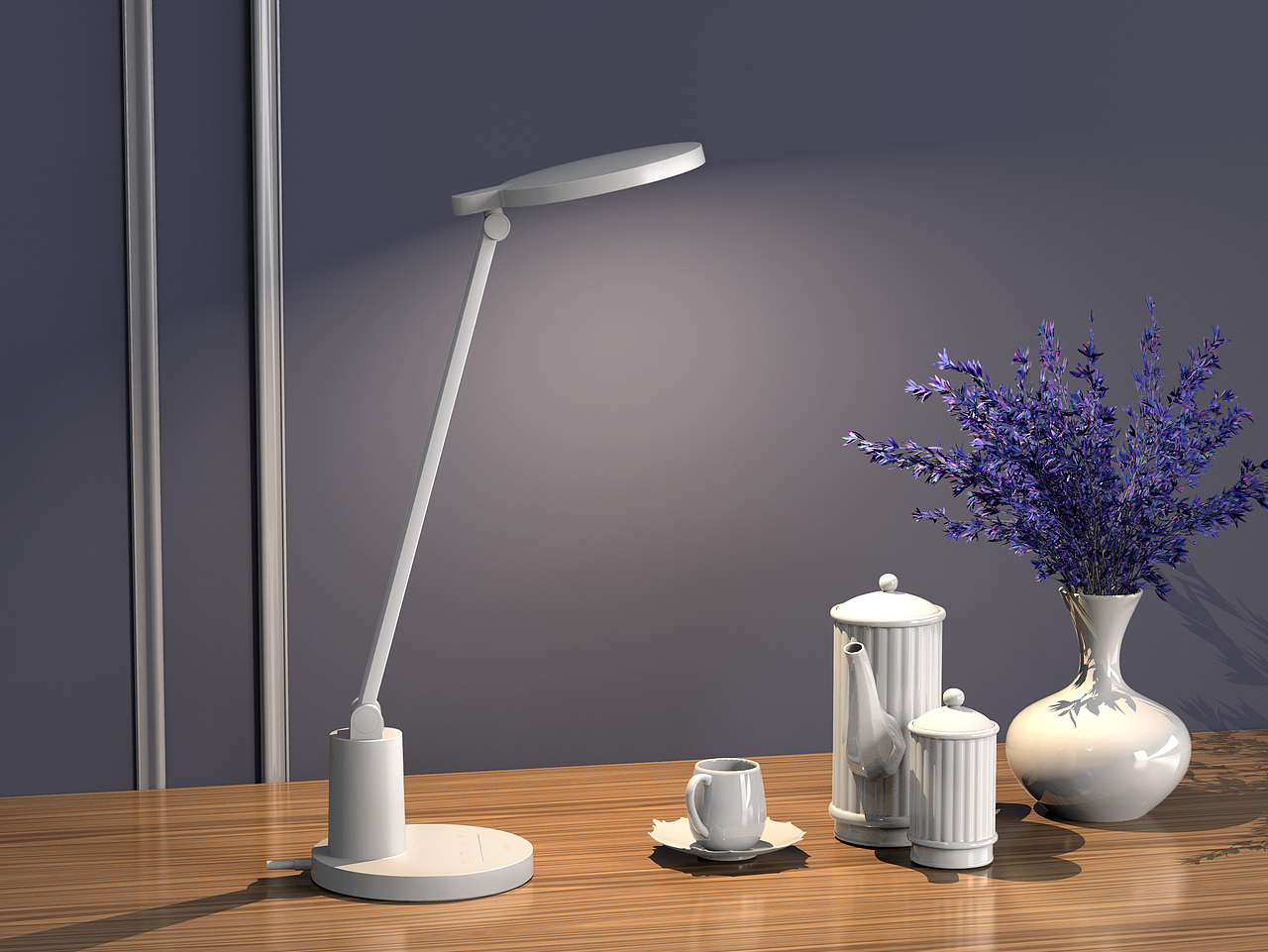 台灯渲染 场景渲染