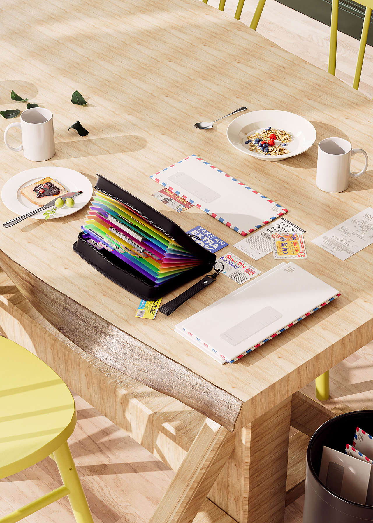 文件夹场景氛围渲染