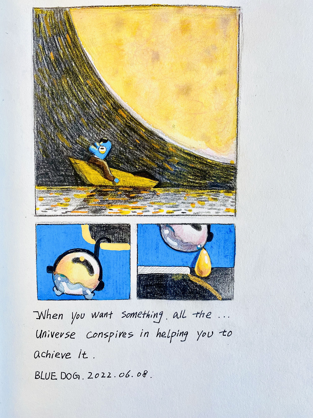 蓝狗日常（图ZMzA4MDIwOTY4） - 创作习作 - 站酷设计师蓝狗GO原创素材 - 站酷ZCOOL