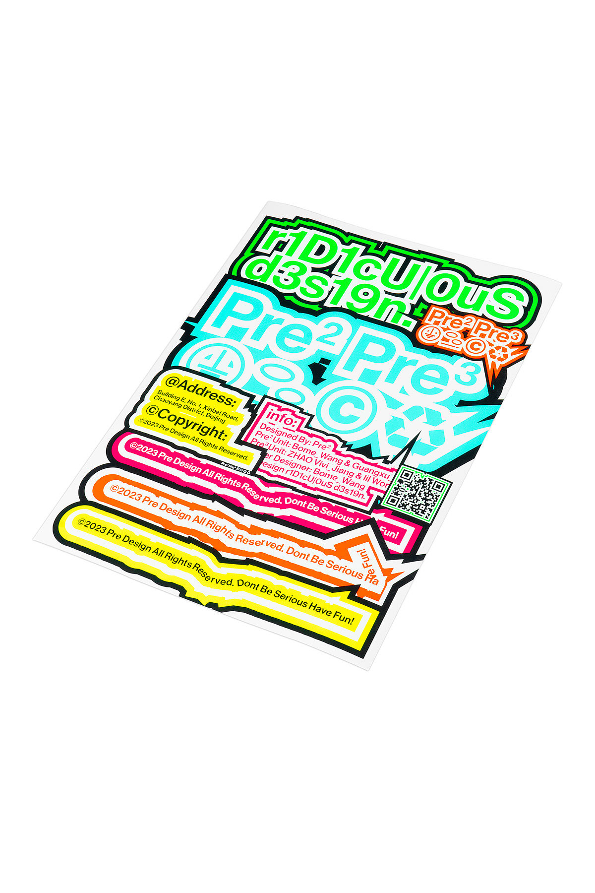 r1D1cU|0uS d3s19n. v0l.1 荒谬设计（图ZMzQ3NjY3MDU2） - 品牌 - 站酷设计师Pre设计优先原创素材 - 站酷ZCOOL