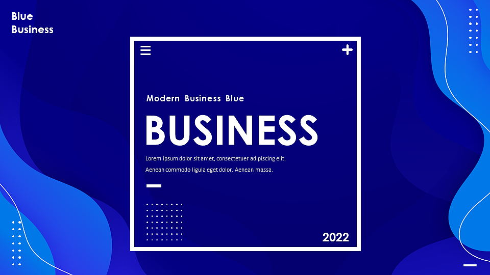 【耀你好看】克莱因蓝现代极简商务时尚PPT7（图ZMjk3NDIwMjMy） - PPT/Keynote - 站酷设计师熊猫大人pandaren原创素材 - 站酷ZCOOL