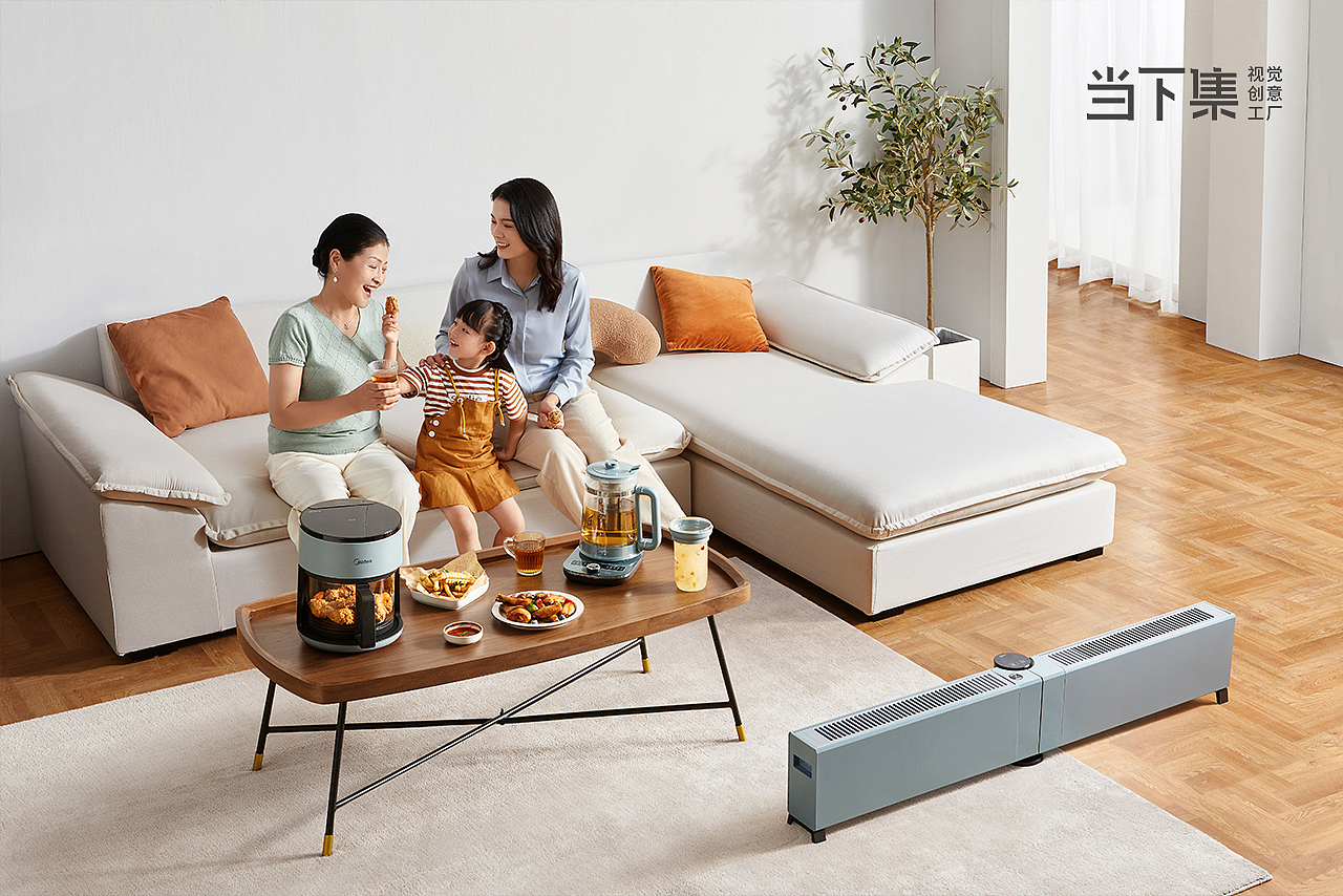 小家电KV海报拍摄 |美的 ✖ 当下集