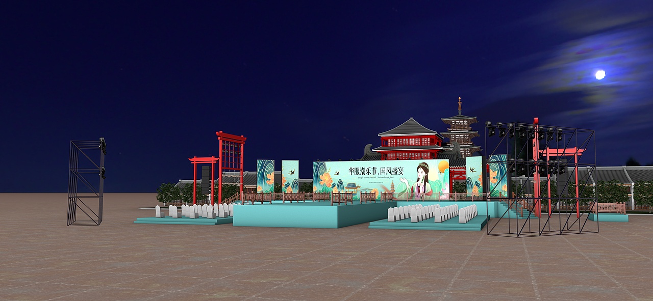 活动舞美设计（图ZMzAyMzgzODgw） - 场景 - 站酷设计师莱蒙ZHOU原创素材 - 站酷ZCOOL