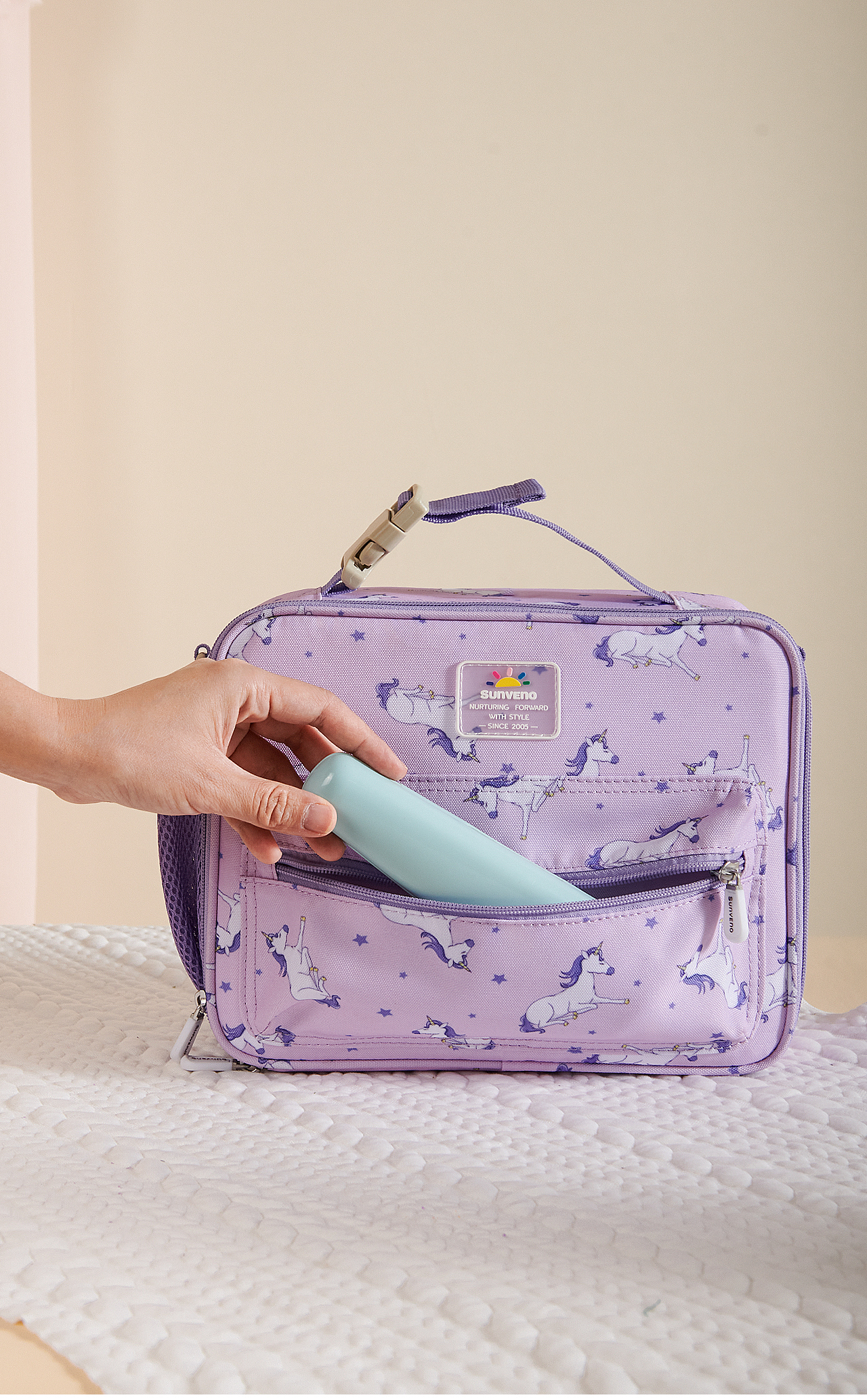 一款包包手提包 带饭包 包包静物拍摄 电商拍摄 跨境