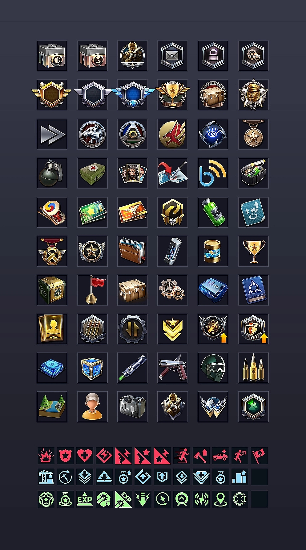 SLG-守望黎明图标设计（图ZMzIwOTk5ODM2） - 图标 - 站酷设计师ZiranG原创素材 - 站酷ZCOOL