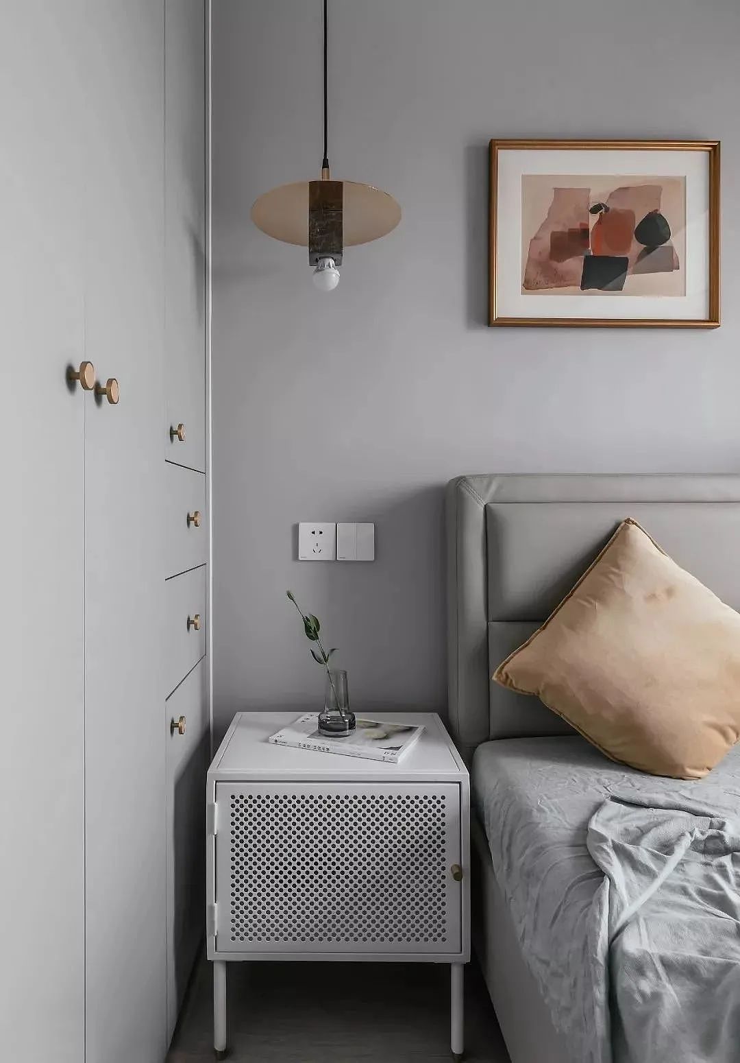 125㎡简约美式风新房,全屋高级灰打造,大气简约