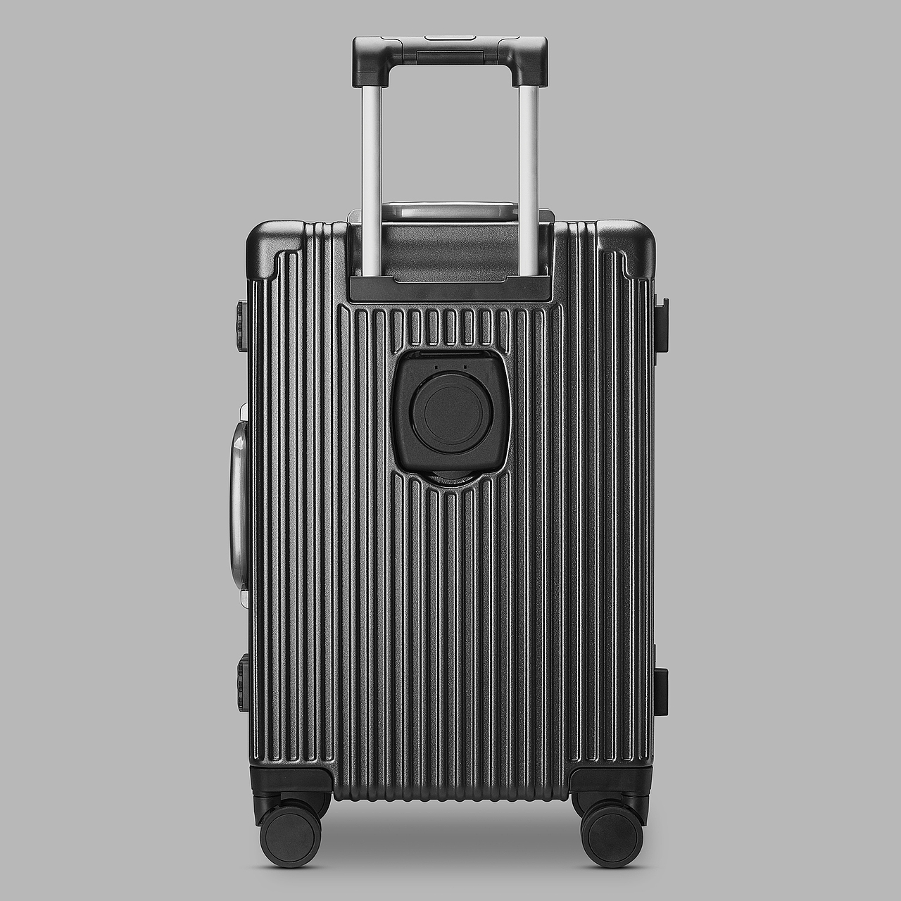 拉杆箱灰底图拍摄/产品广告摄影拍摄/影拓文化