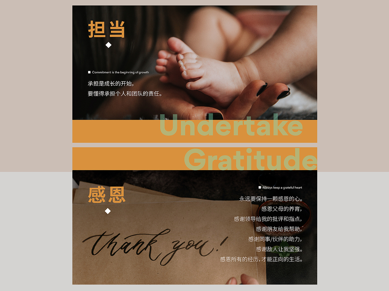 现代职场人企业文化精神PPT排版设计